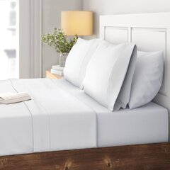 Details about   Cushy Bedding Fitted Sheet+Pillow Case Extra Wall Depth AU King Size All Solid 