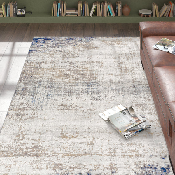 Modern Contour Cut Living Room Rug Grey Black Stripes Design Home Area Carpet 