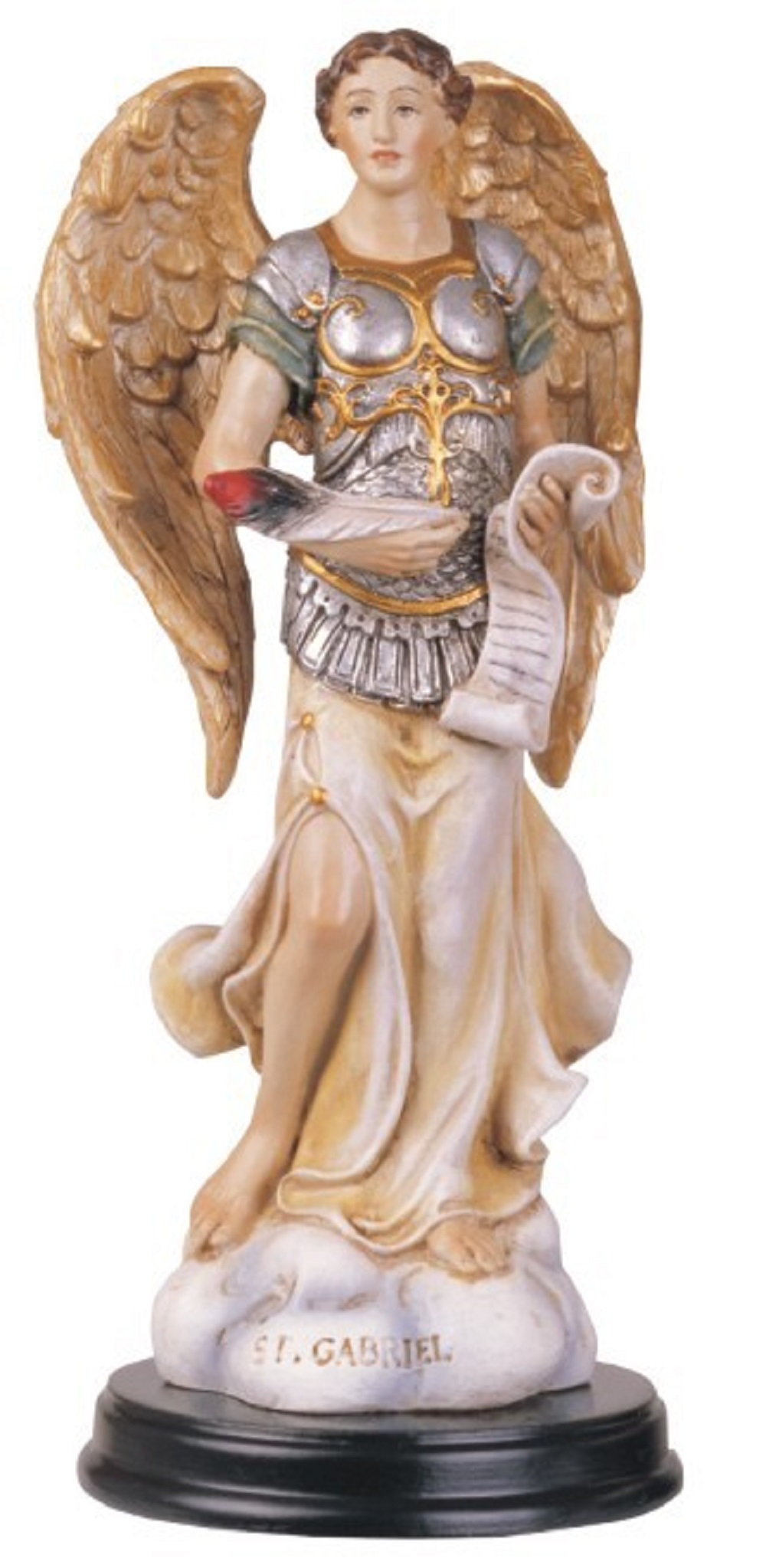Trinx 5"H Archangel Gabriel Statue the Messenger Angel Holy Figurine