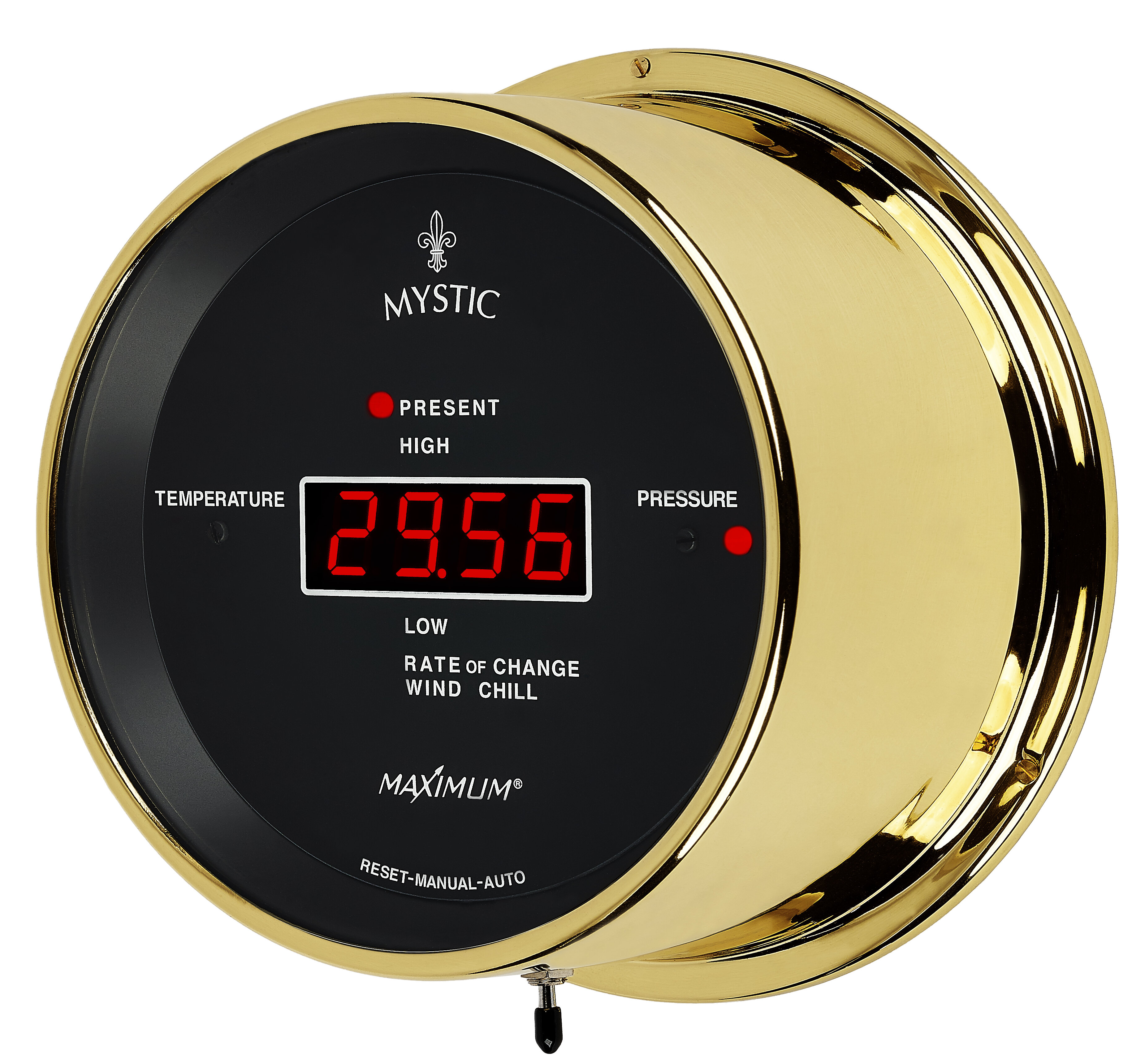 Haarvaten Geen sigaret Maximum Weather Instruments Mystic Digital Barometer | Wayfair