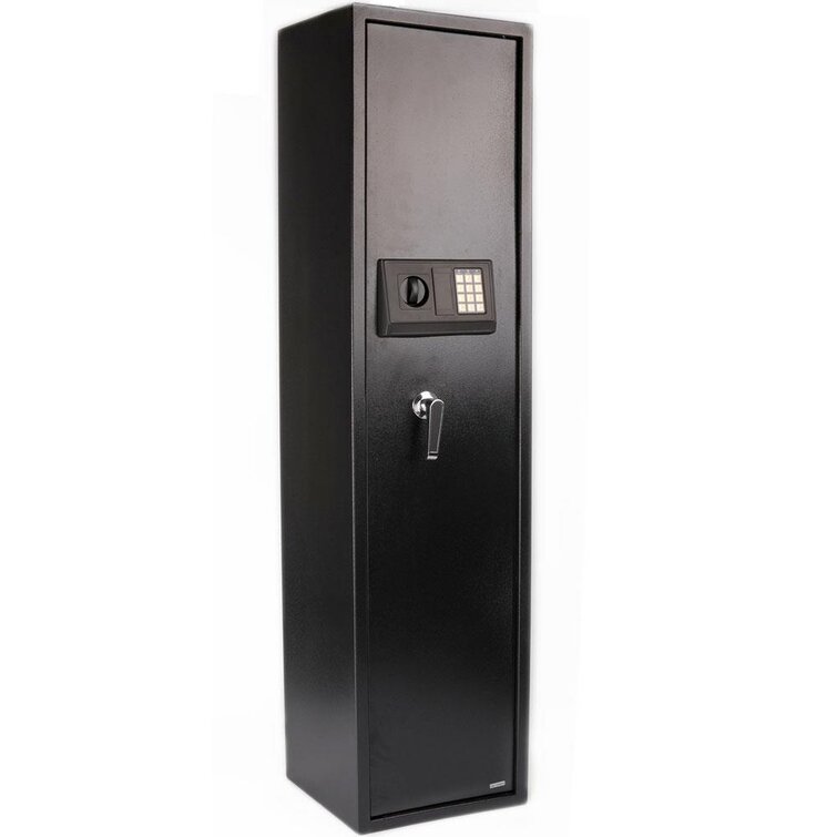 Details about   Quick Access Large Biometric Gun Rifle Safe with BACK UP KEY 
