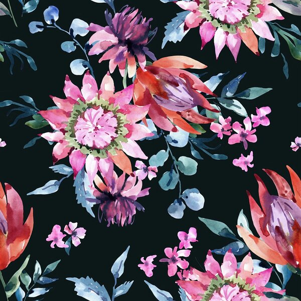 Was £27 Boutique Silver Palm Springs Floral Trail Wallpaper 