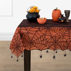 Details about   Skeleton Halloween Tablecloth 