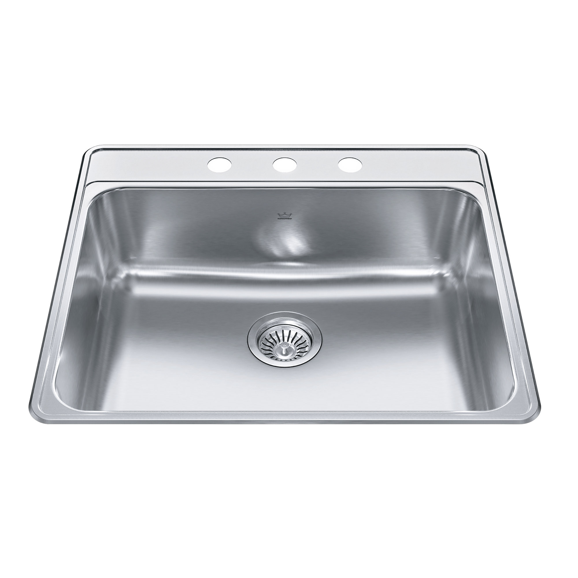 Kindred Creemore 22'' W Single Bowl Stainless Steel DropIn Kitchen