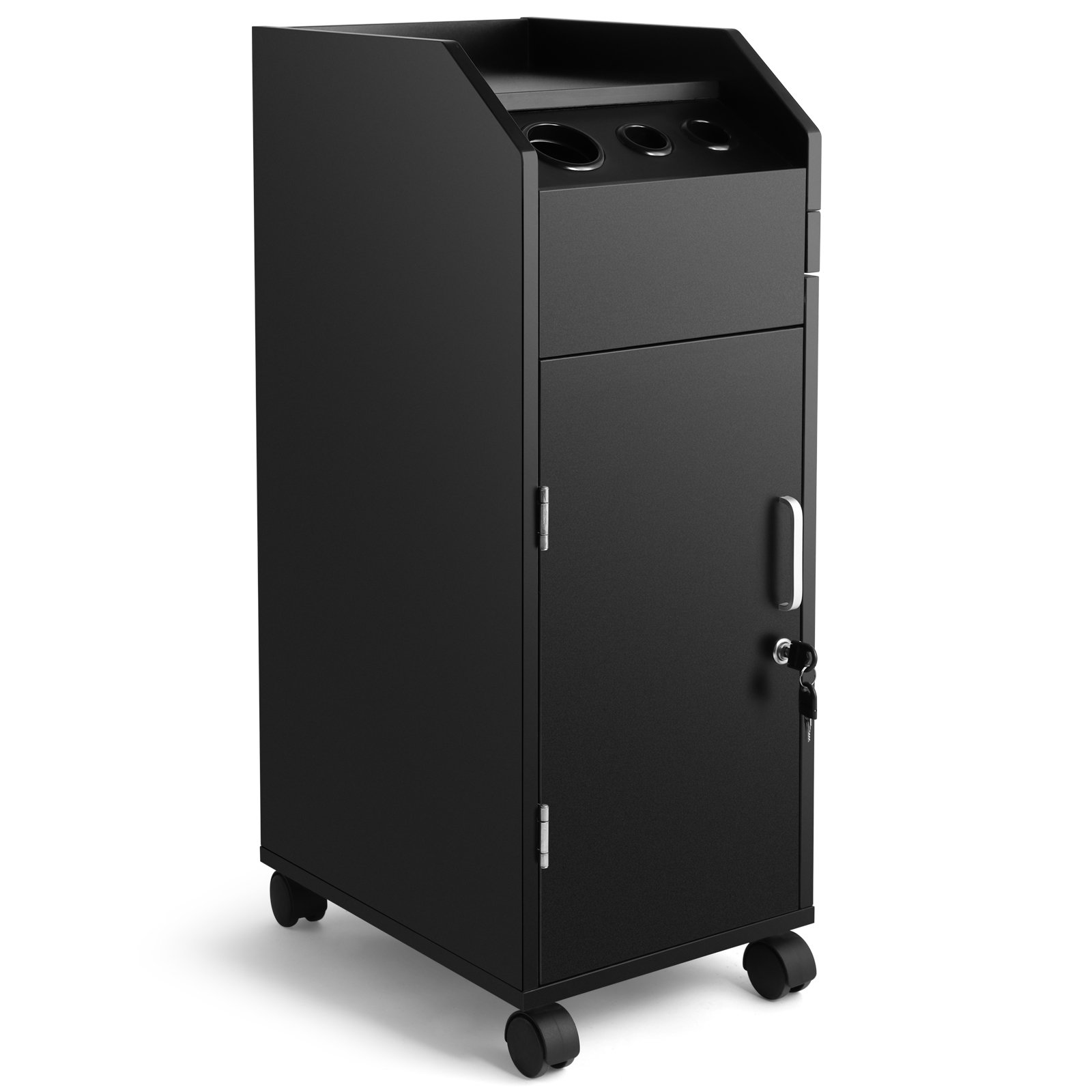 Artist Hand Salon Trolley Storage Cart with Hair Dryer Holders Wayfair