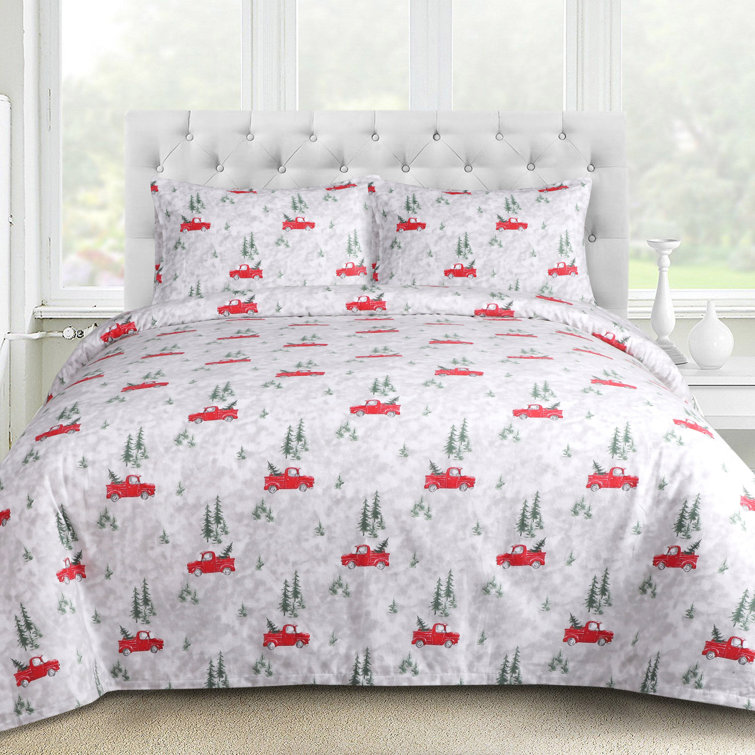 Enviohome 100% Cotton Flannel Sheet Set 