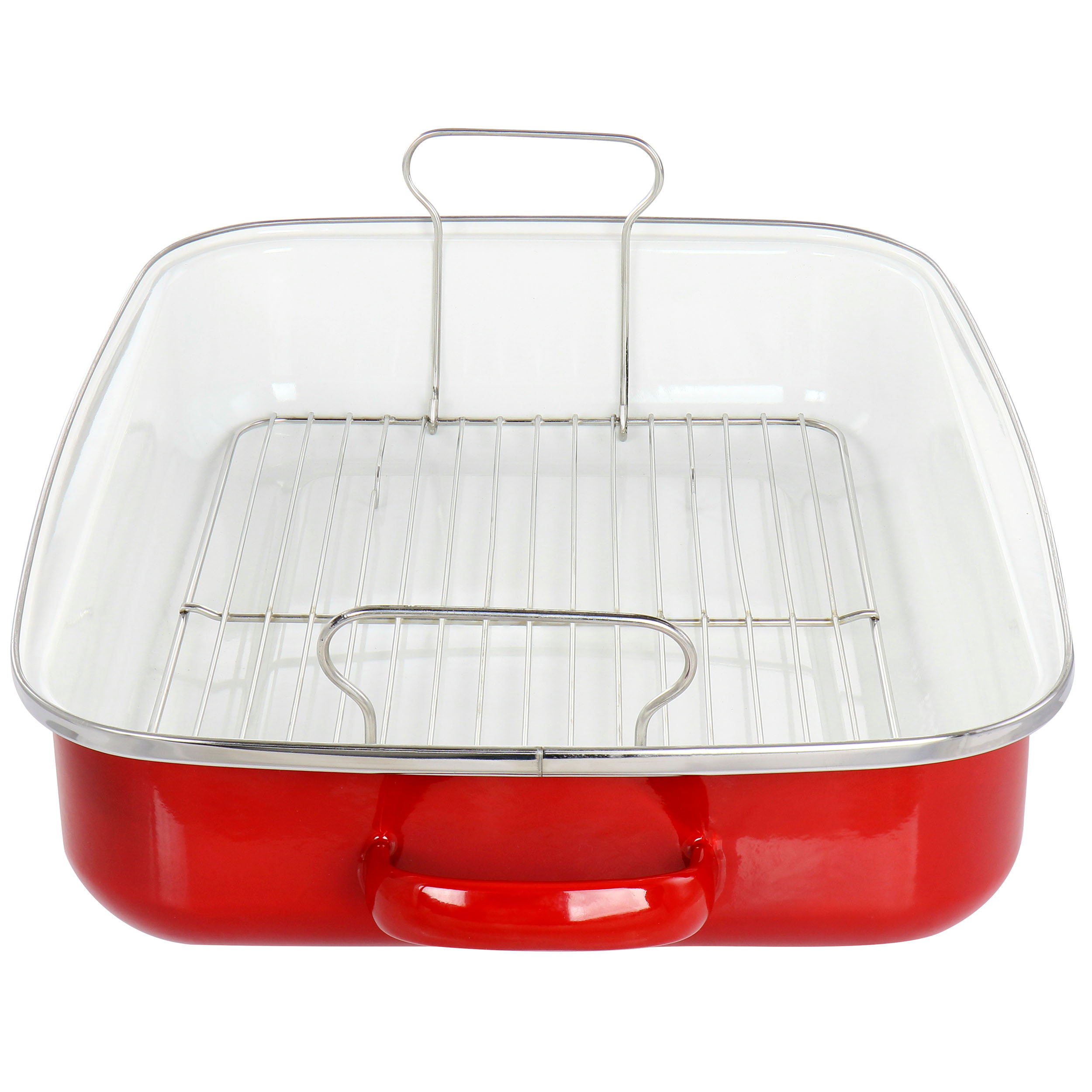 Martha Stewart 21.5'' Steel Roasting Pan Yes Wayfair