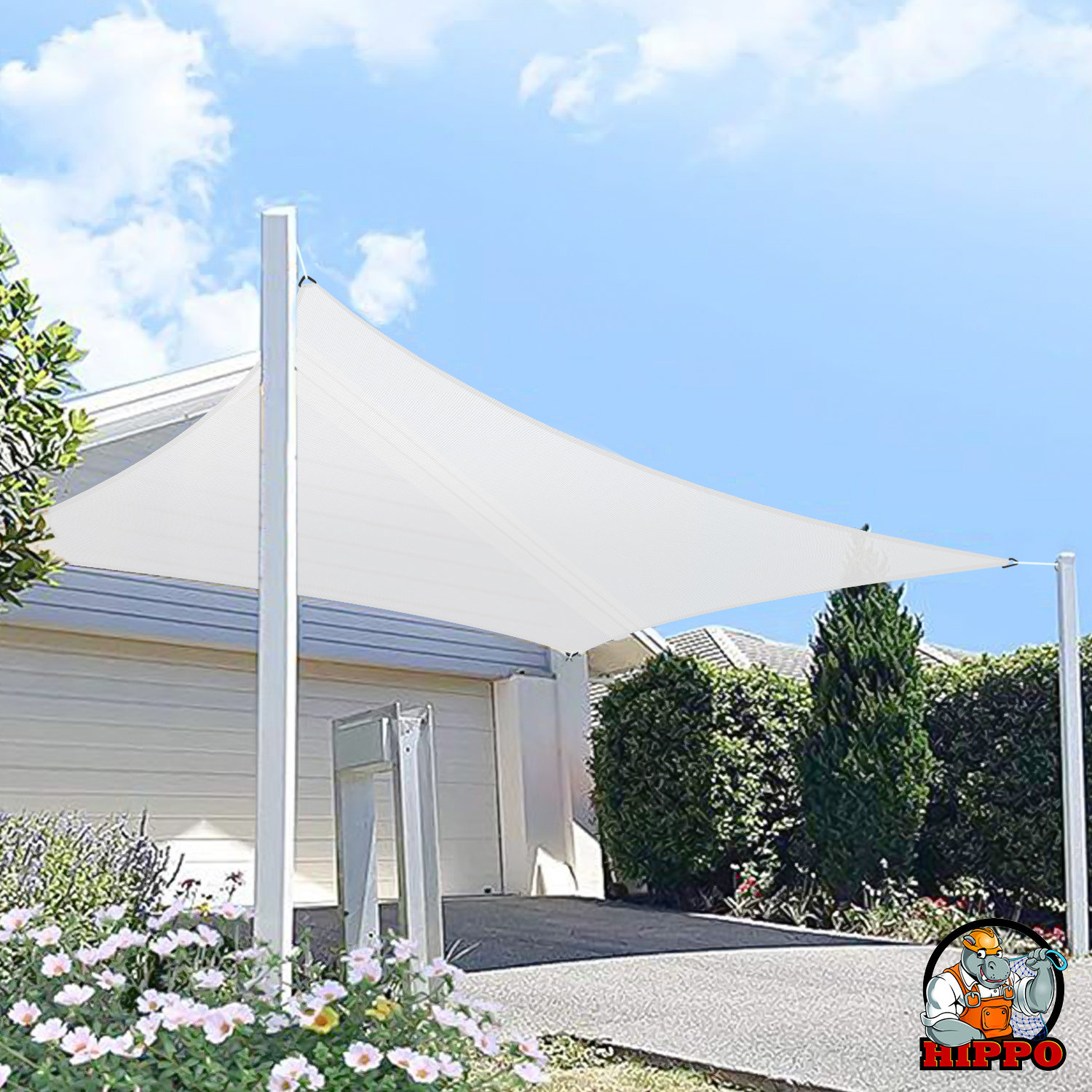 Shadow Comfort 3m x 3m Square Shade Sail Wayfair.co.uk