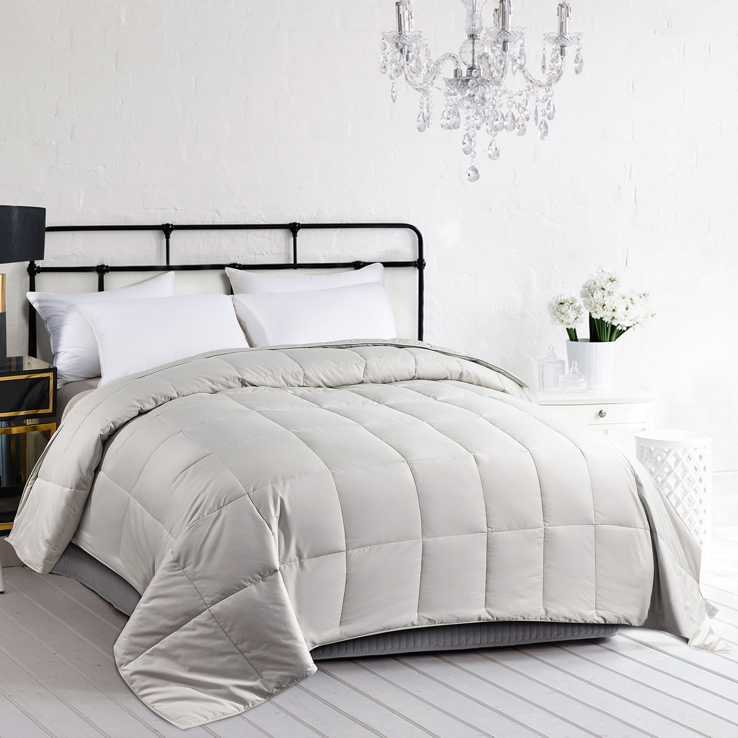 Ebern Designs All Season Cotton Down Alternative Comforter & Reviews