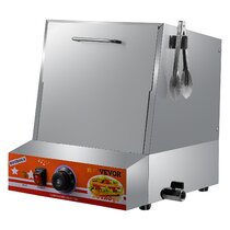 Hot Dog Steamer Cooker Food Dinner Machine Warmer Picinic Cooking 24-Buns Steam 