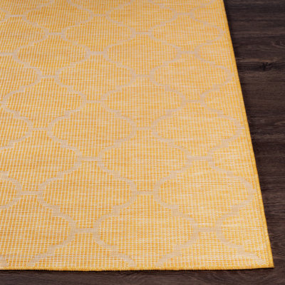 Andover Mills™ Alline Yellow Indoor/Outdoor Rug & Reviews | Wayfair