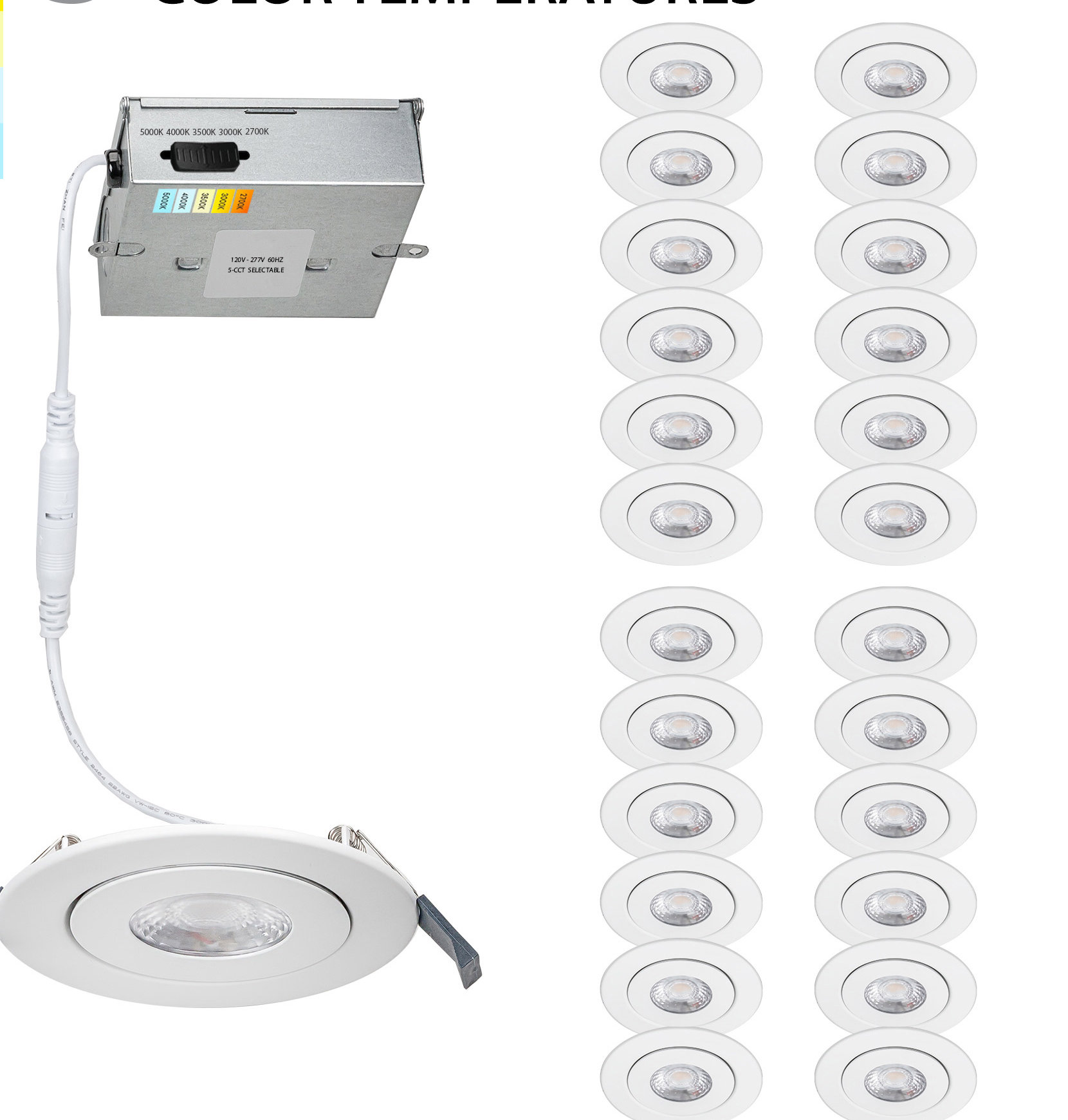 LED Canless Recessed Lighting Kit 