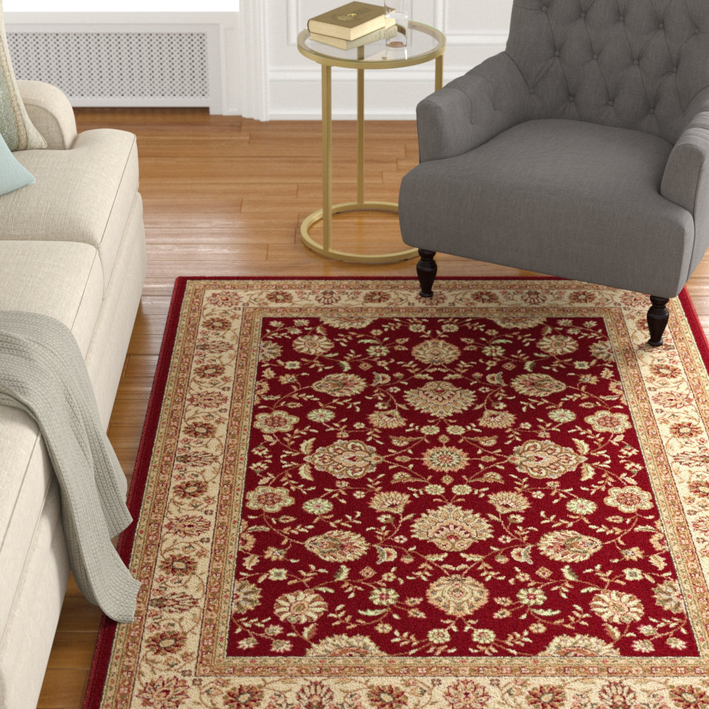 Astoria Grand Lapp Oriental Red Area Rug & Reviews Wayfair