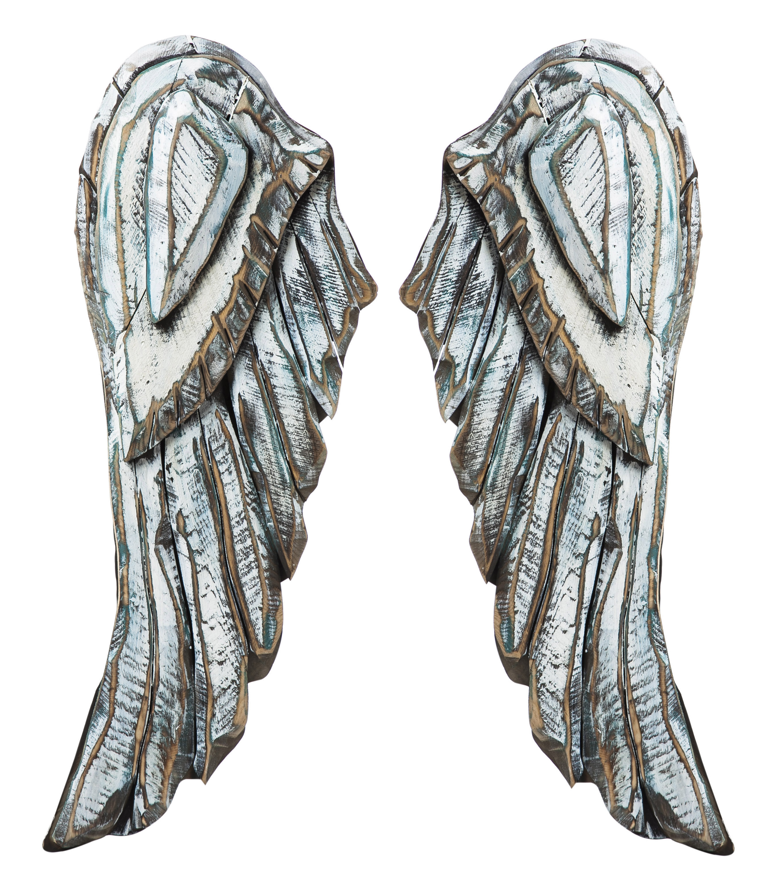 Ophelia & Co. 2 Piece Angel Wings Wall Décor Set & Reviews Wayfair