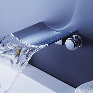 Double Handle Wall Mounted Tub Spout