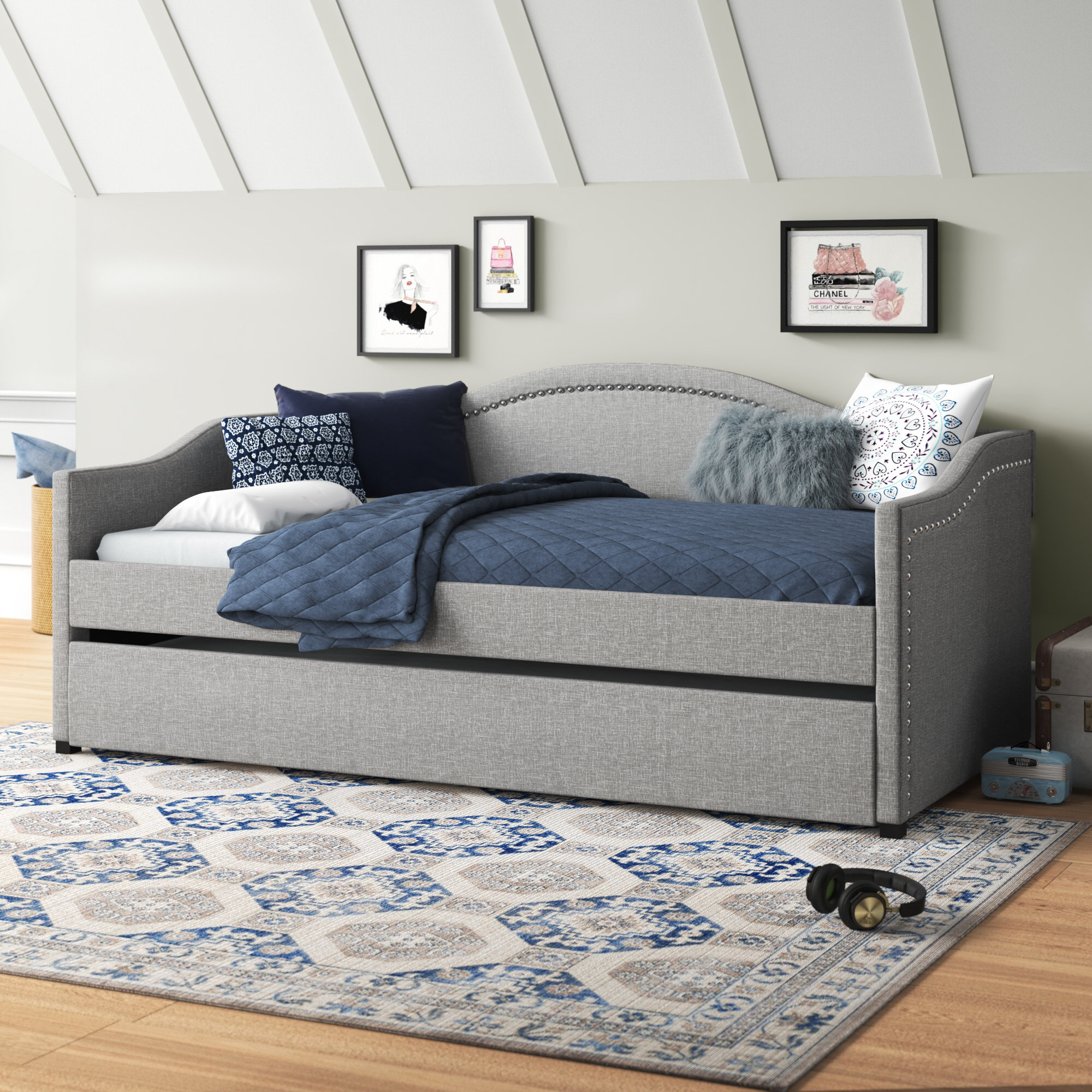 Andover Mills Seraphine Twin Daybed With Trundle atelieryuwa.ciao.jp