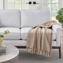 White Blanket Throw Striped Sofa Bed Luxury XXL Super Soft Plush Dark Green 