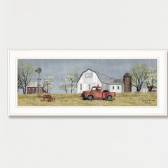 Billy Jacobs Storm's a Coming Country Farm Art Print 16 x 12-PAPER ART PRINT 