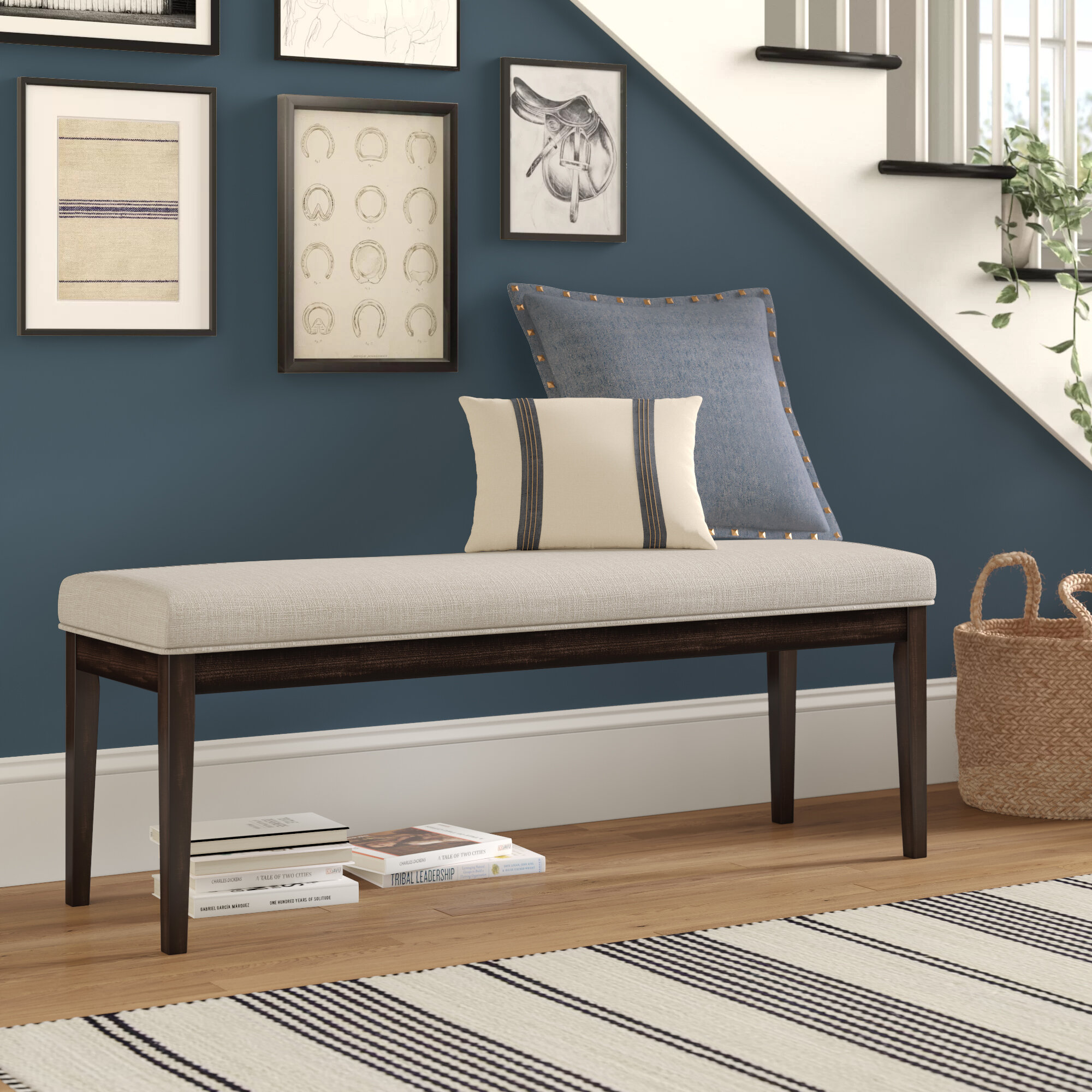 Lancaster Solid Wood Bench