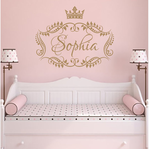 Princess-crown-wall-decal | Wayfair