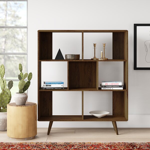 5/8 Cube Bookcase White Bookshelf Storage Display Shelves Organizer Room Divider 