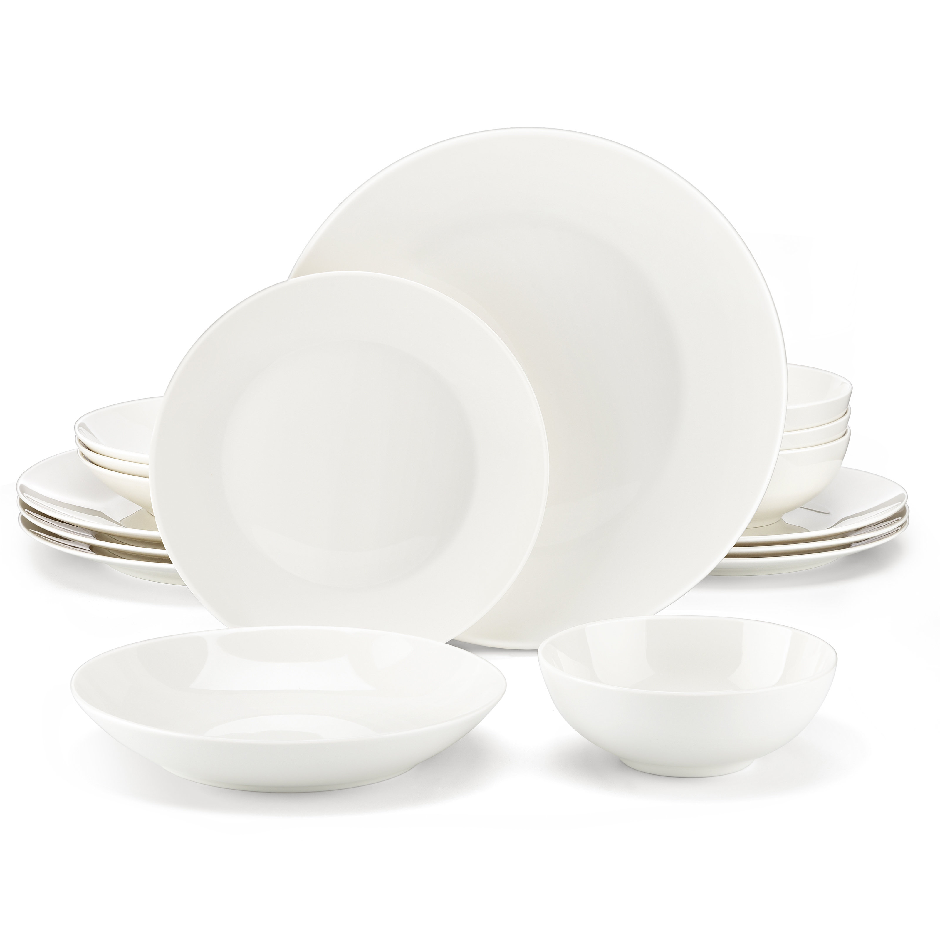 Latitude Run® Bone China Dinnerware Set Service for 4 Wayfair