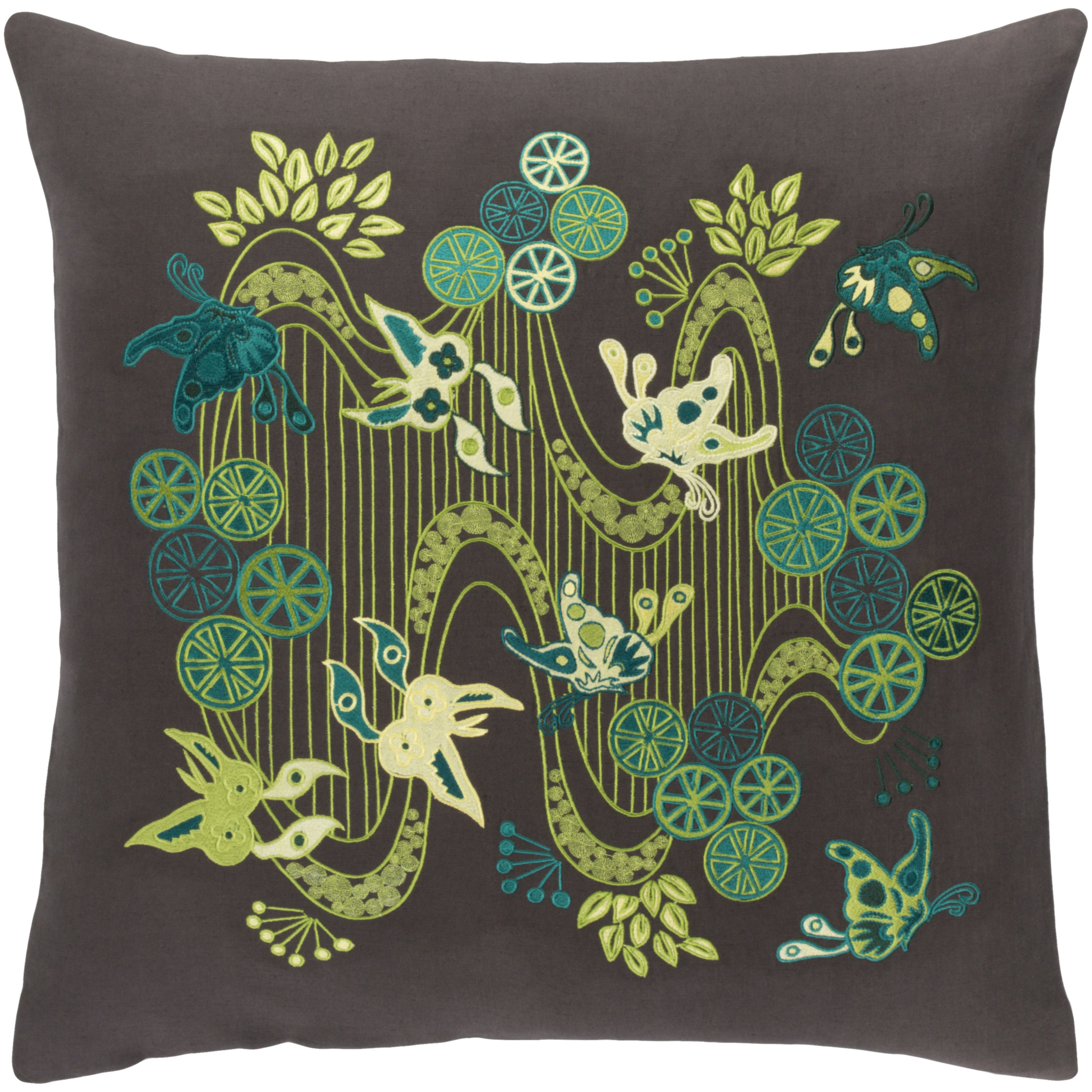 emma at home by Emma Gardner Kismet Chinese River Throw Pillow Wayfair