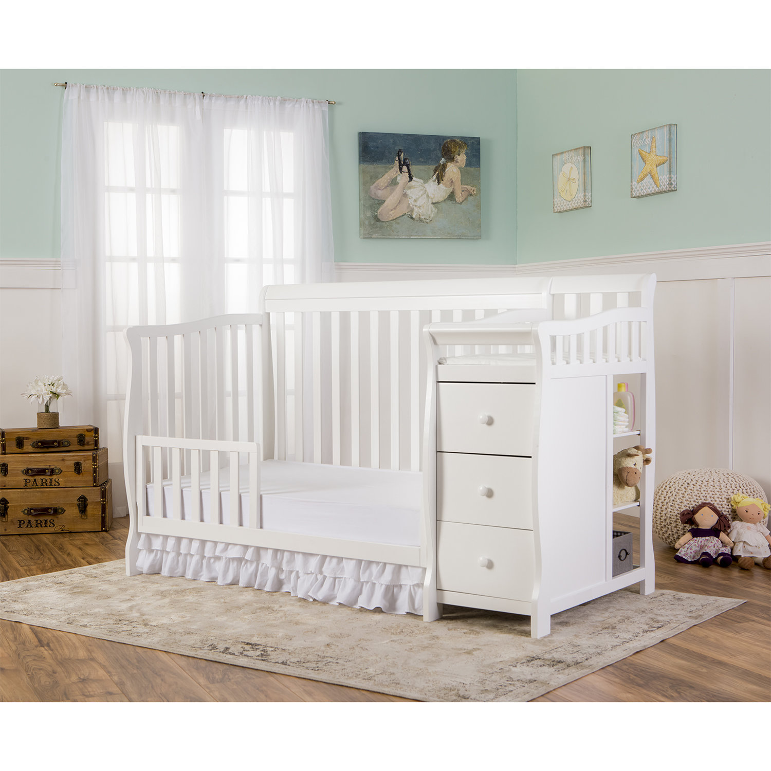 Dream On Me Brody 3in1 Convertible Crib and ChangeR & Reviews Wayfair