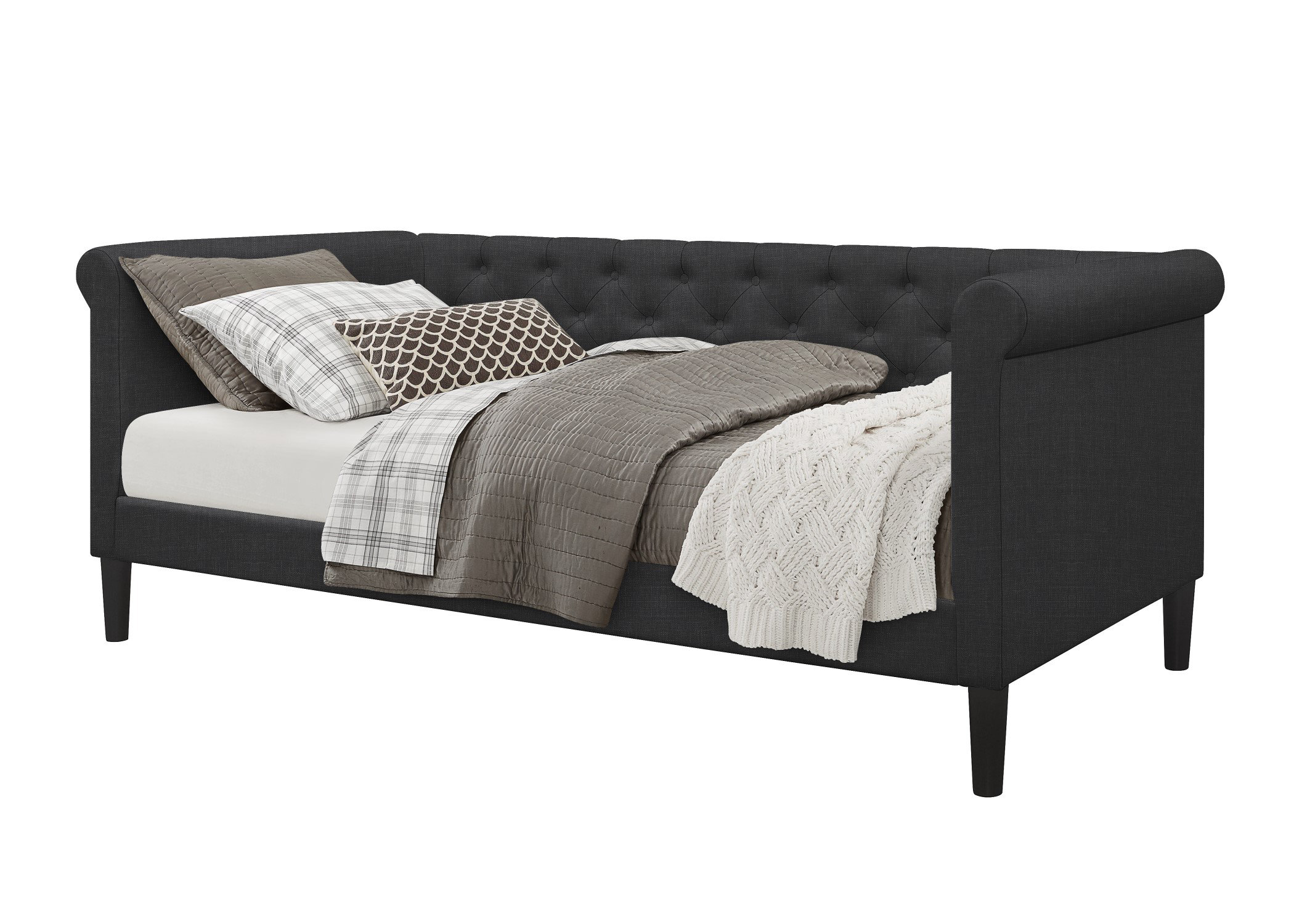 Andover Mills™ Perinton Upholstered Daybed & Reviews Wayfair