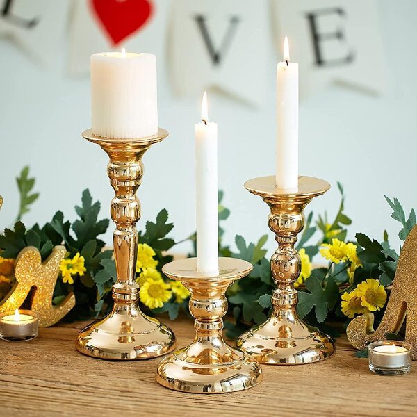 Rotating Candle Holder Windmill Candlestick Decorative Tea Light Candle Stand 