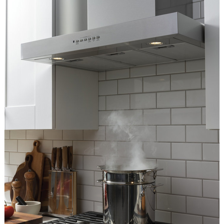 350 cfm range hood