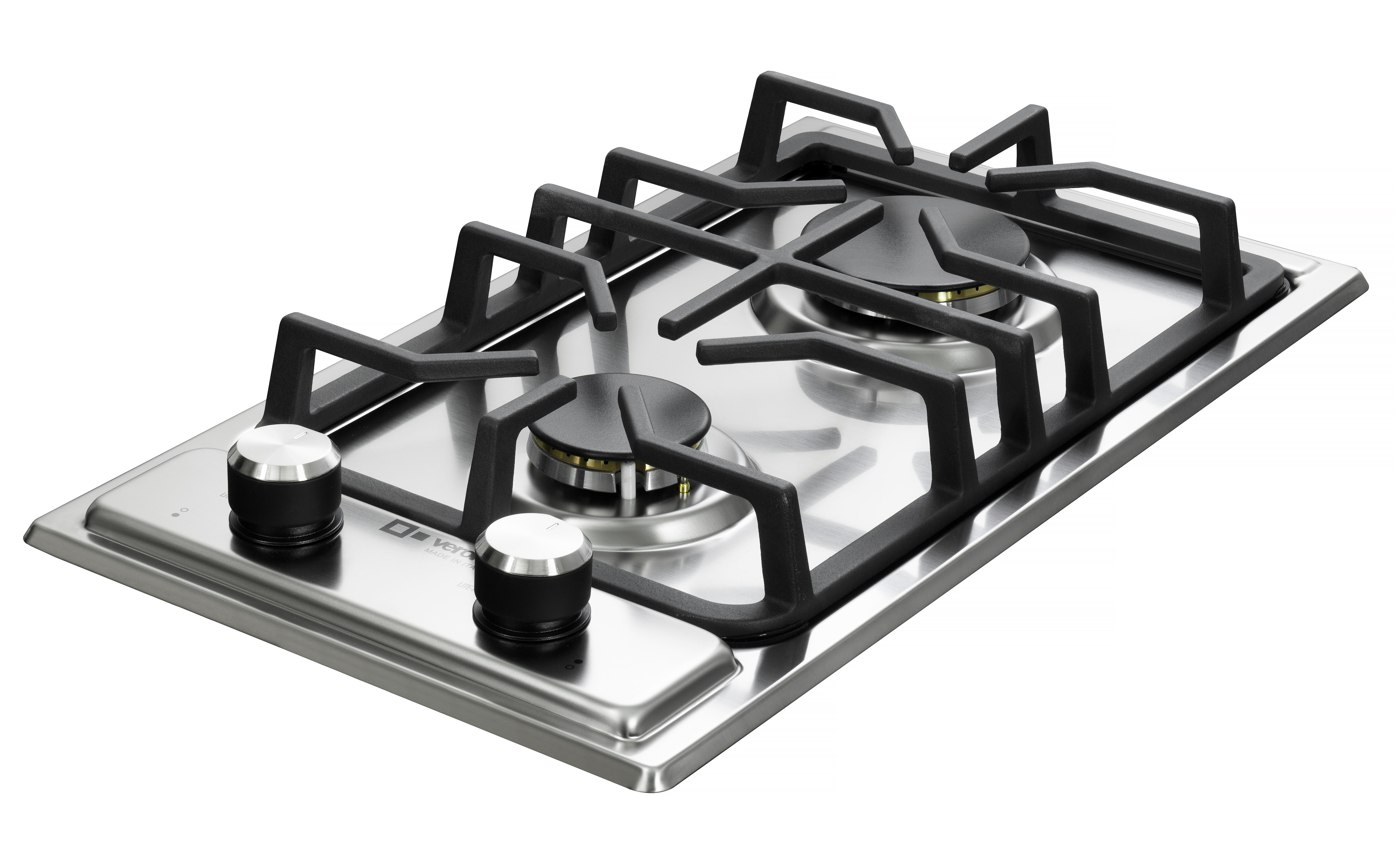 Verona 12'' Stainless Steel Gas 2 Burner Cooktop Wayfair