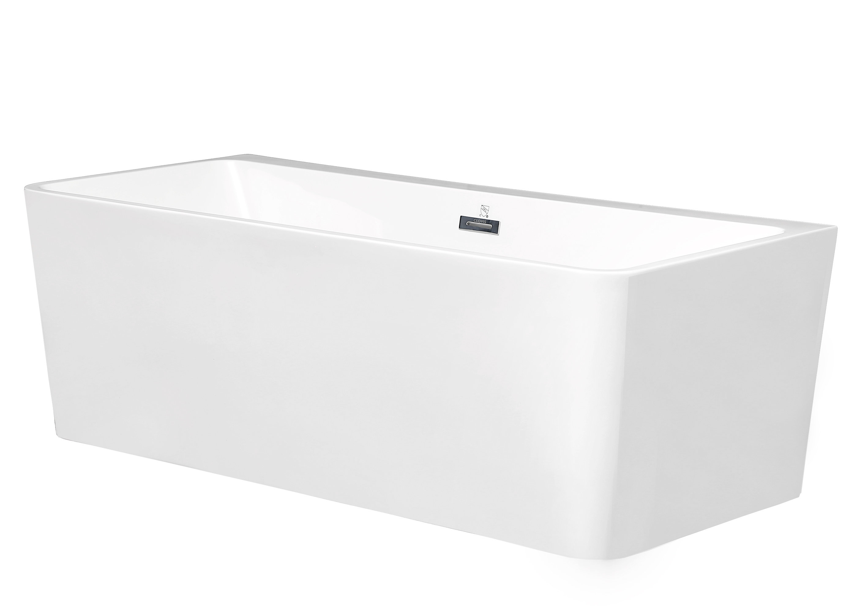 ling 63'' x 29'' Freestanding Soaking Acrylic Bathtub Wayfair
