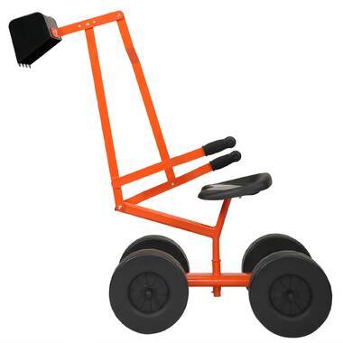 Reeves Big Dig Working Crane Ride-On Toy for Kids for sale online 