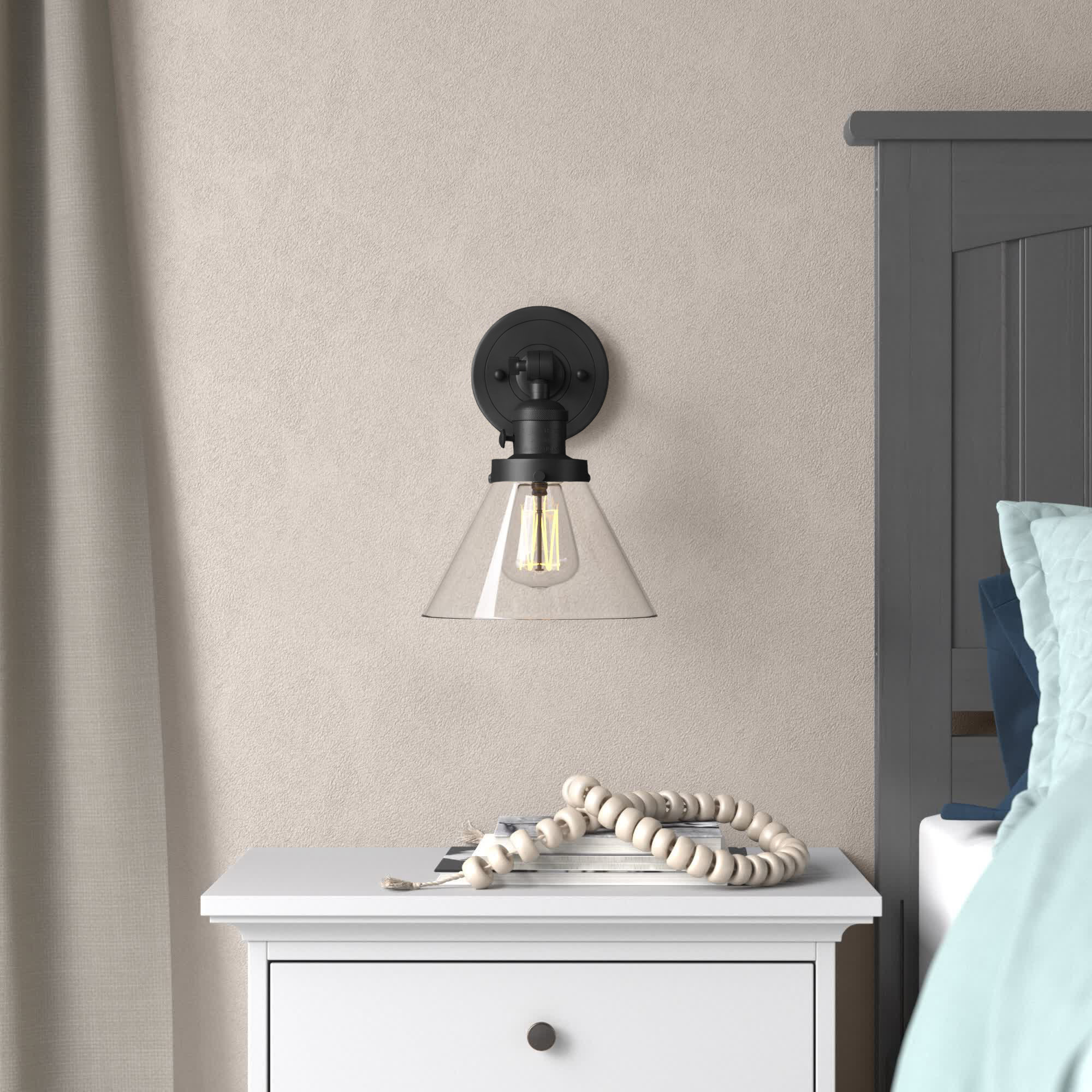Wayfair | Copper Switch Included Wall Sconces You'll Love in 2022