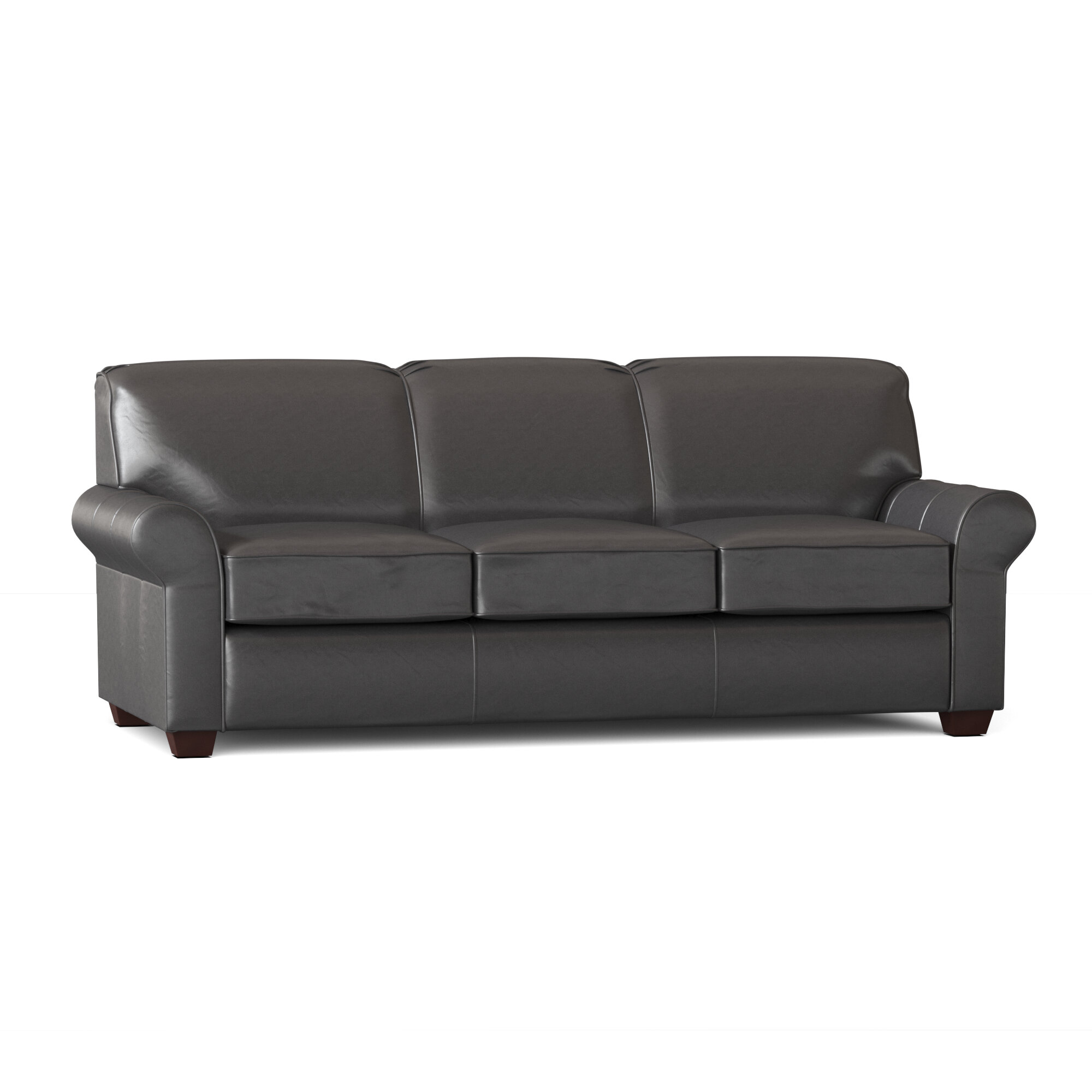 Rasberry 81” Rolled Arm Sofa Bed