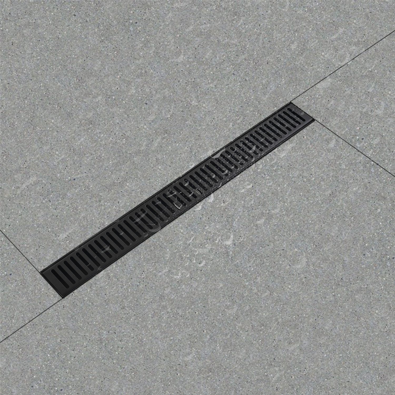 Interbath Linear Grid Shower Drain Wayfair