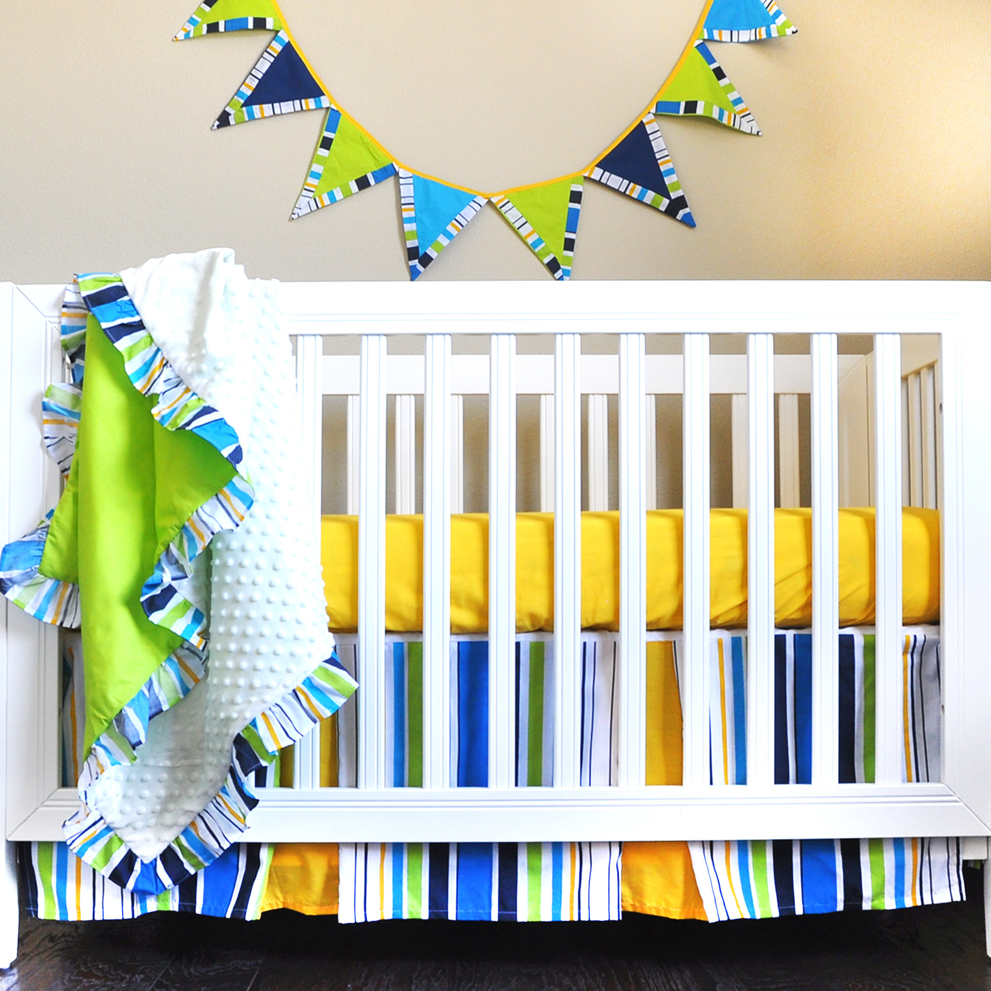Pam Grace Creations Rockstar 4 Piece Crib Bedding Set & Reviews Wayfair