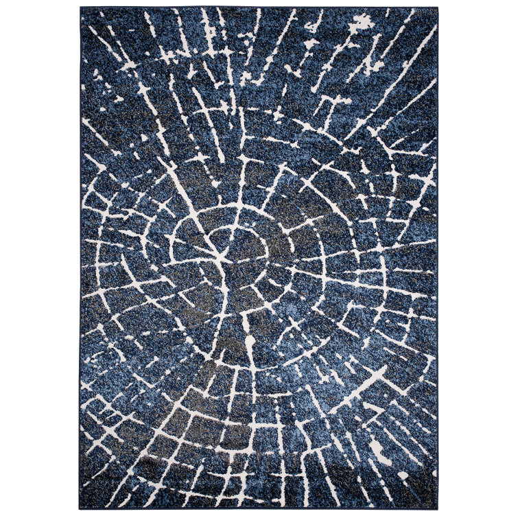 Borough Wharf Clap Back Dark Blue Rug | Wayfair.co.uk