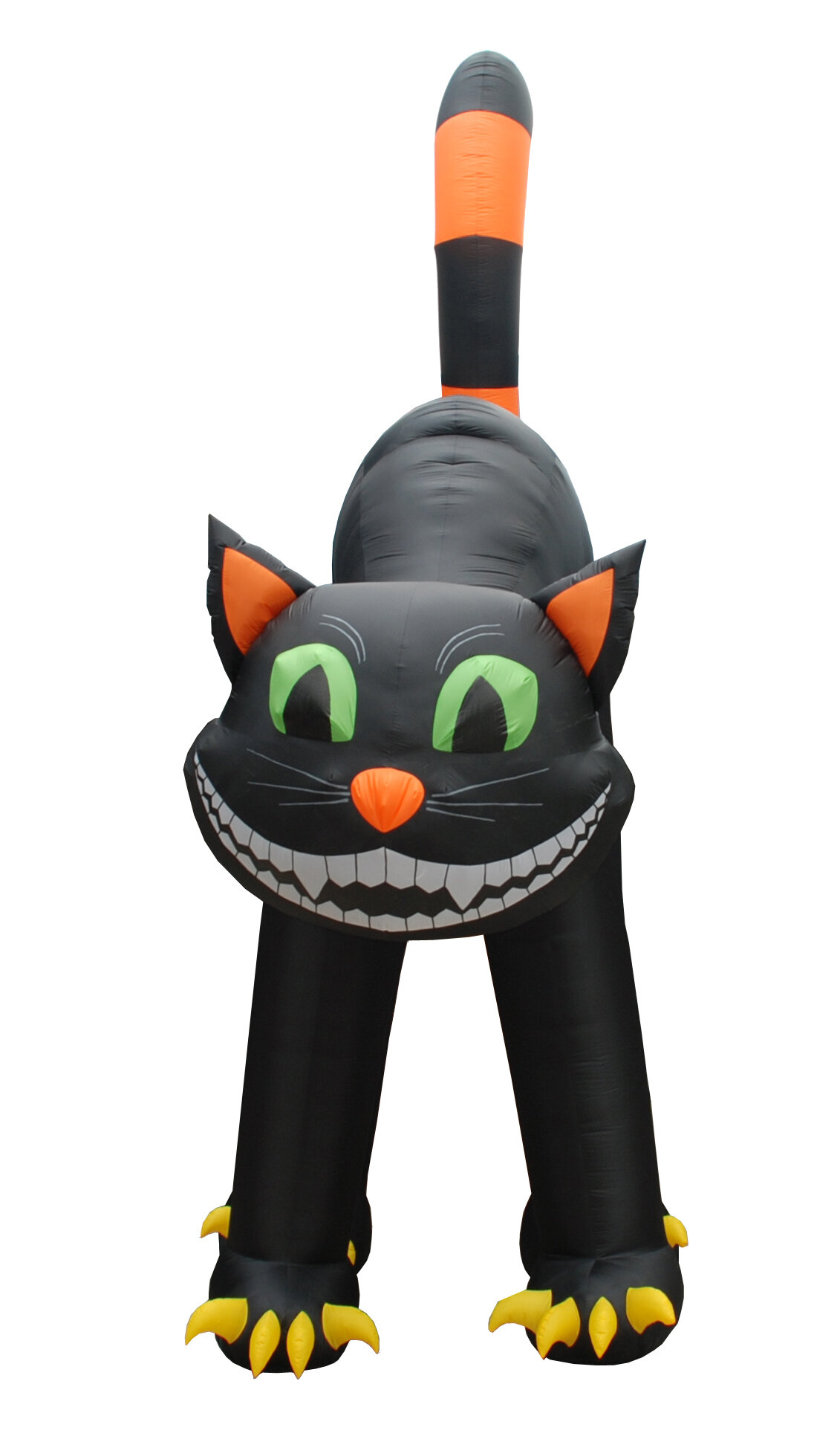 The Holiday Aisle® Halloween 20 Foot Tall Animated Giant Black Cat  Inflatable & Reviews | Wayfair