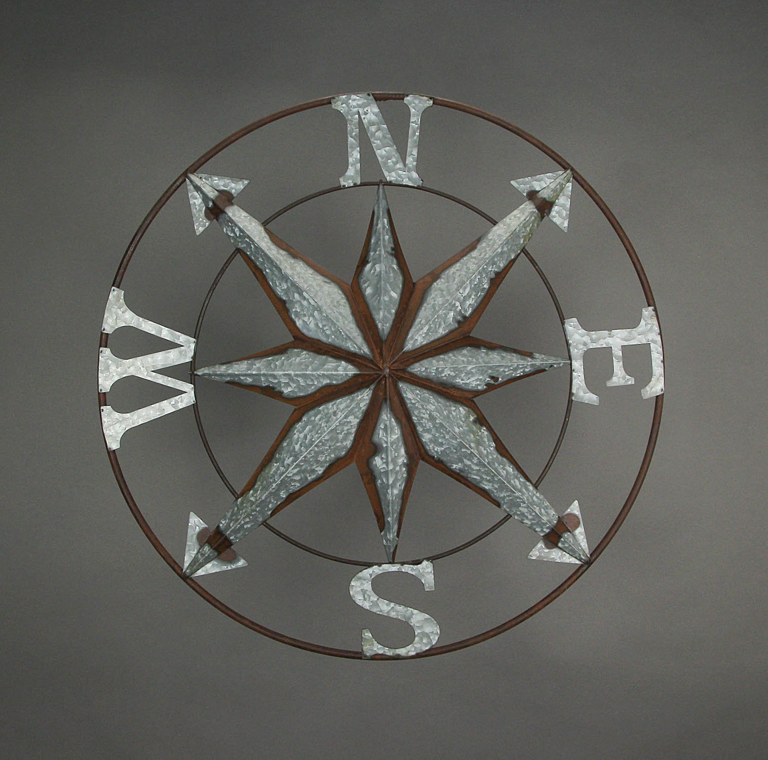 Breakwater Bay Metal Compass Rose Wall Décor Wayfair