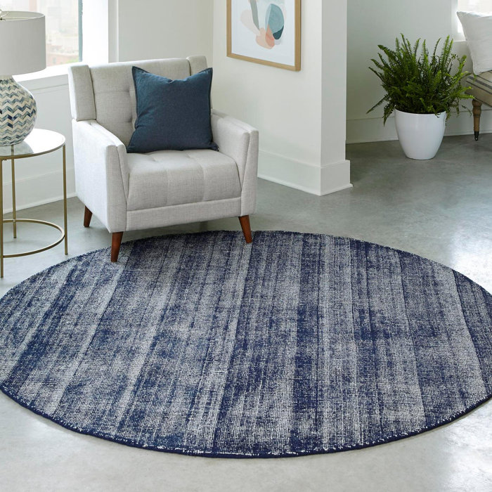 Jill Zarin Handmade Hand-Knotted Wool Blueberry Rug & Reviews | Wayfair