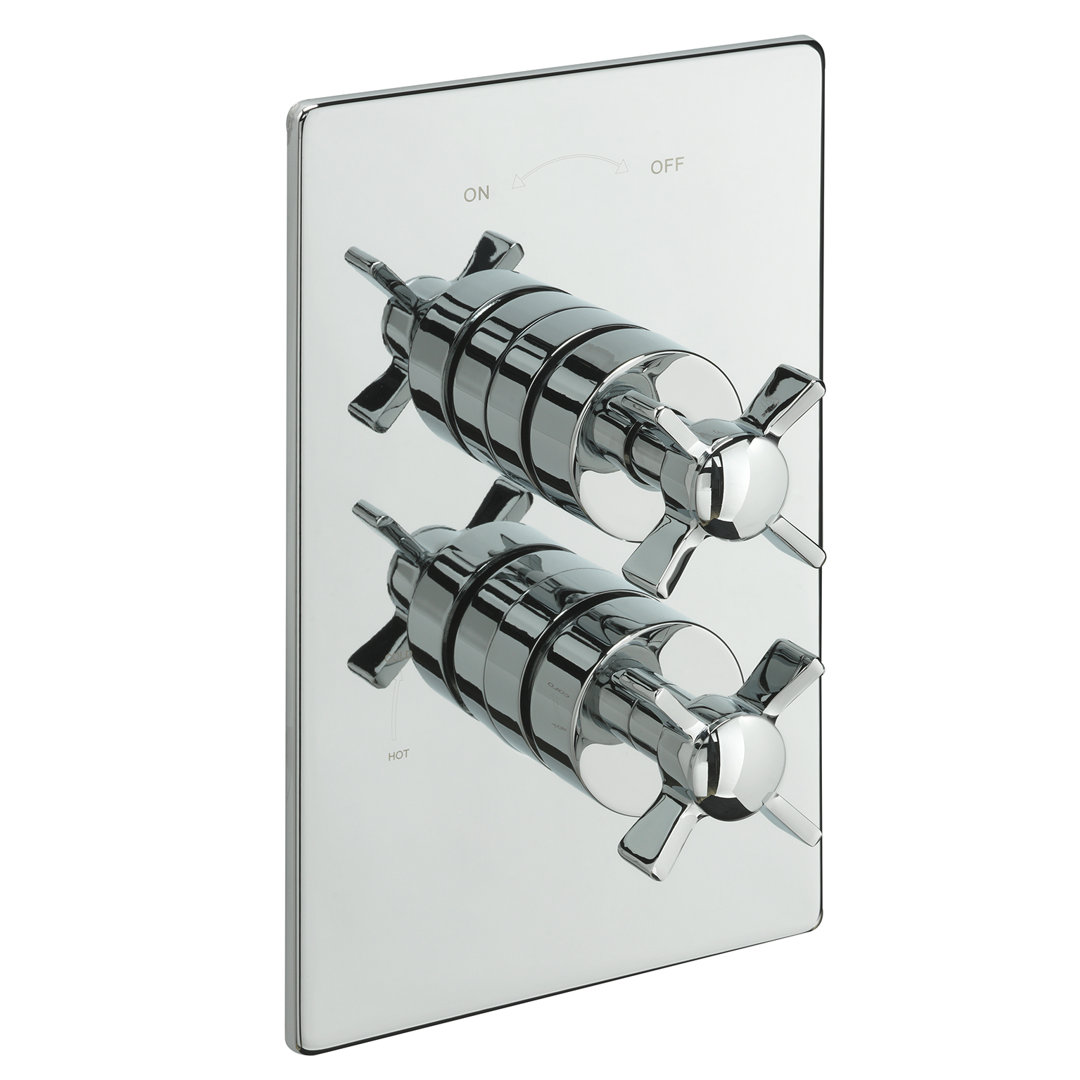 Tre Mercati Doppelte Unterputz Thermostat/Diverter Duscharmatur