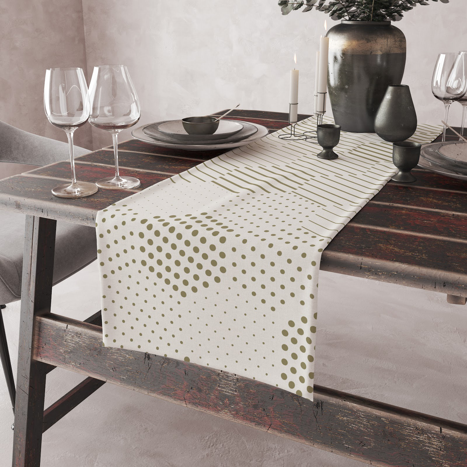 Oliver Donterious Rectangular Geometric Table Runner Wayfair