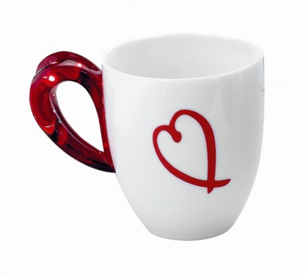 Guzzini Love Porcelain Coffee Mug Wayfair