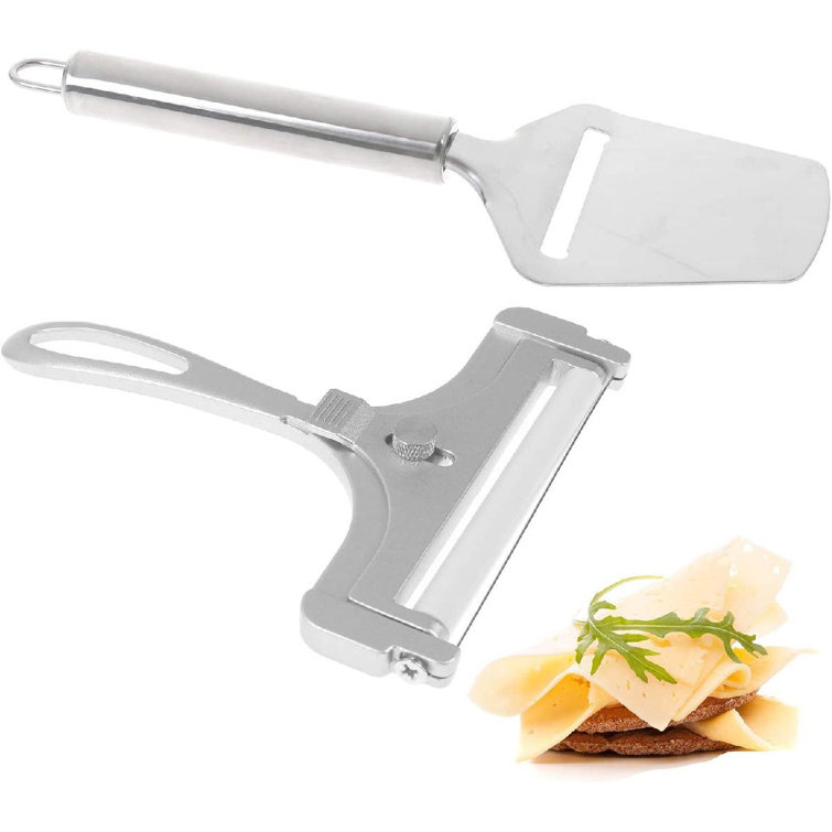 Bampredepos 2 Packs Cheese Slicer Stainless Steel Wire Cheese ...