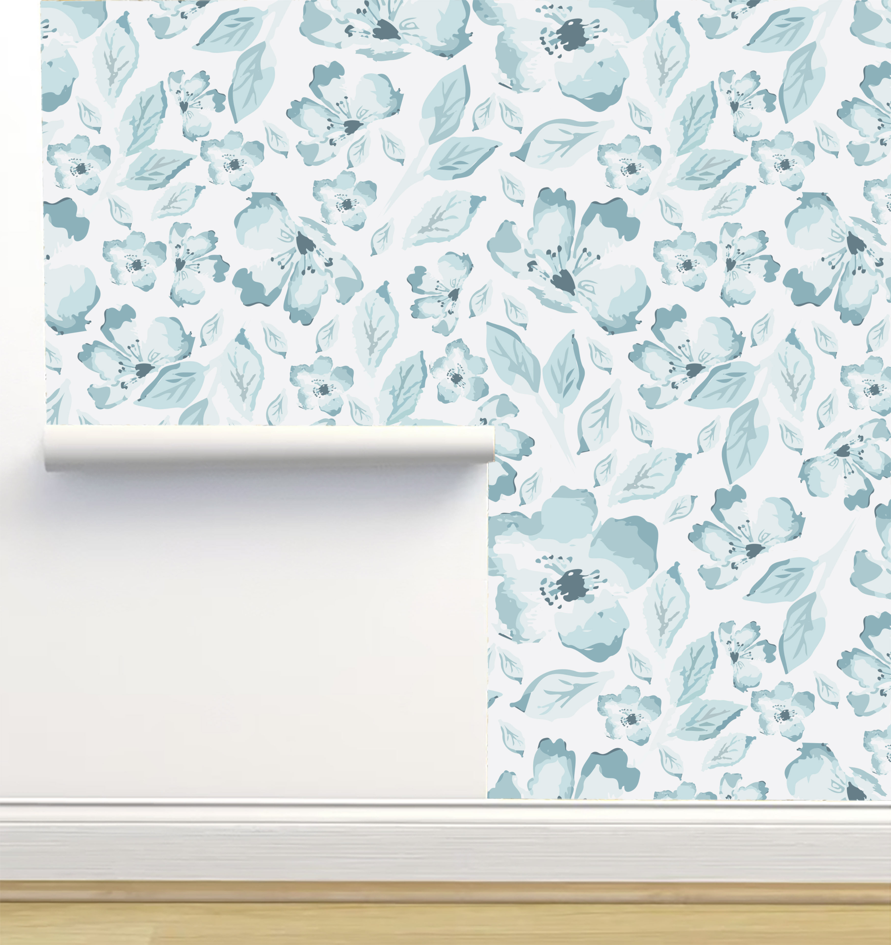 Ivy Bronx Delaysha Peel & Stick Floral Wallpaper Wayfair