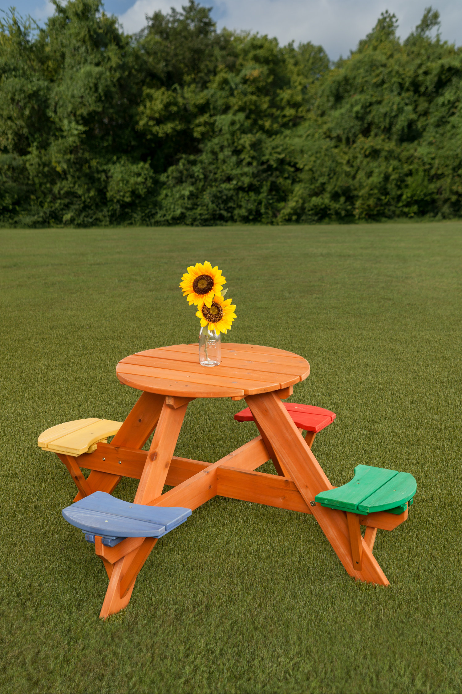 Zoomie Kids Higdon Kids Outdoor Table and Chair Set & Reviews Wayfair