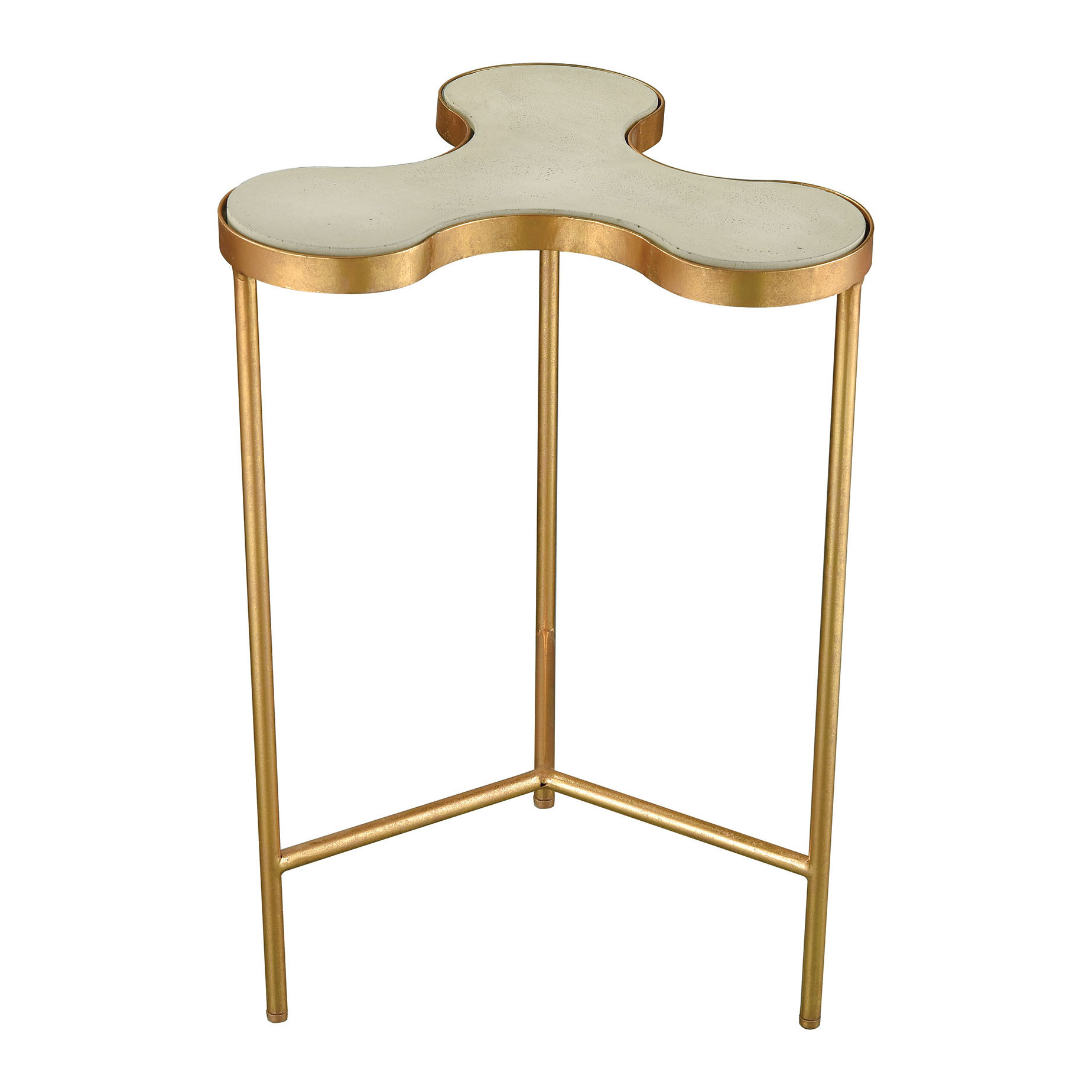 Ivy Bronx Sina 20.25'' Tall Concrete 3 Legs End Table Wayfair