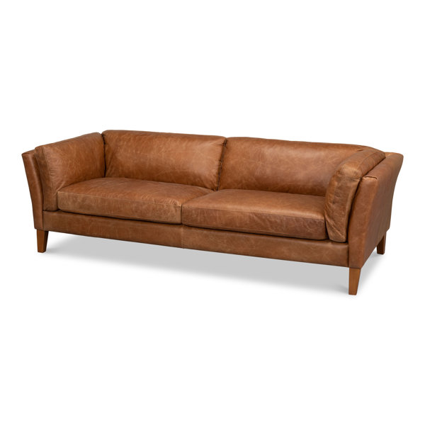 Sarreid Ltd Leather Sofa | Perigold